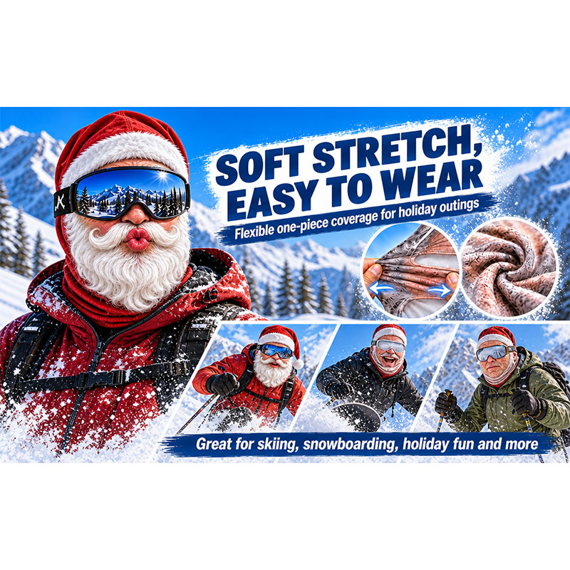 3D Funny Old Man Ski Mask Chri - 3D Printing Mask 评论和价格