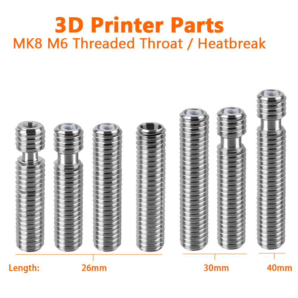 M6 Throat 26 mm 30 mm 40 mm Le - 3D Printing Industry 评论和价格