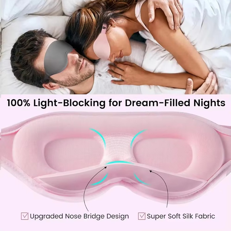 3D Eye Mask, Blackout Sleep Ma - 3D Printing Mask 评论和价格