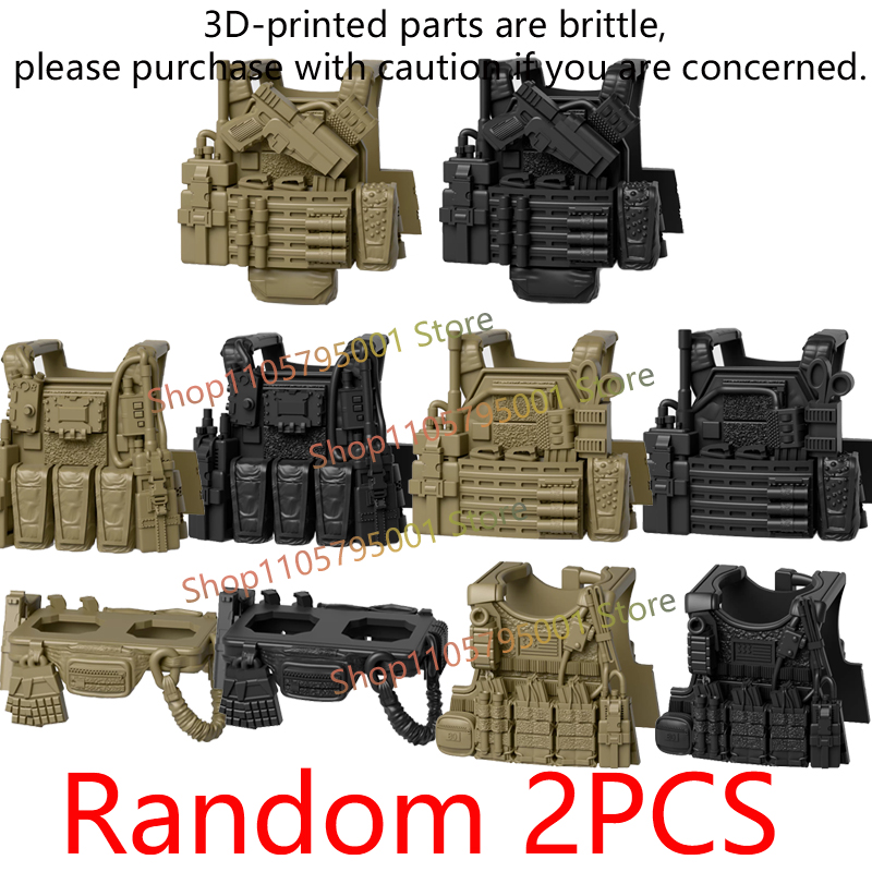 Military US Soldiers Figures B - 3D Printing Lego Bricks 评论和价格
