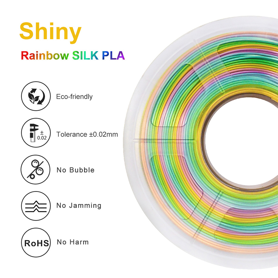 SUNLU SILK PLA 3D Filament 1.7 - 3D Printing Nylon 评论和价格