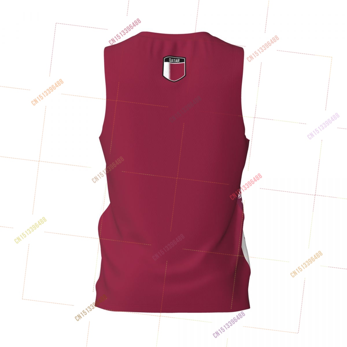 2027 Qatar 3D Flag Sports T-sh - 3D Printing Qatar 评论和价格